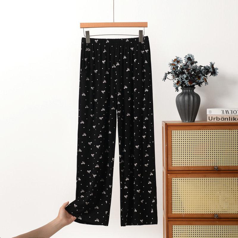 Plus Size XL to 6XL Women Modal Sleep Pants All Over BowKnot Print Slim Fit Casual Lounge Bottoms Wearable Outside Base Layer Trousers 4XL чорний
Plus Size XL to 6XL Women Modal Sleep Pants All Over BowKnot Print Slim Fit Casual Lounge Bottoms Wearable Outside Base Layer Trousers 4XL чорний