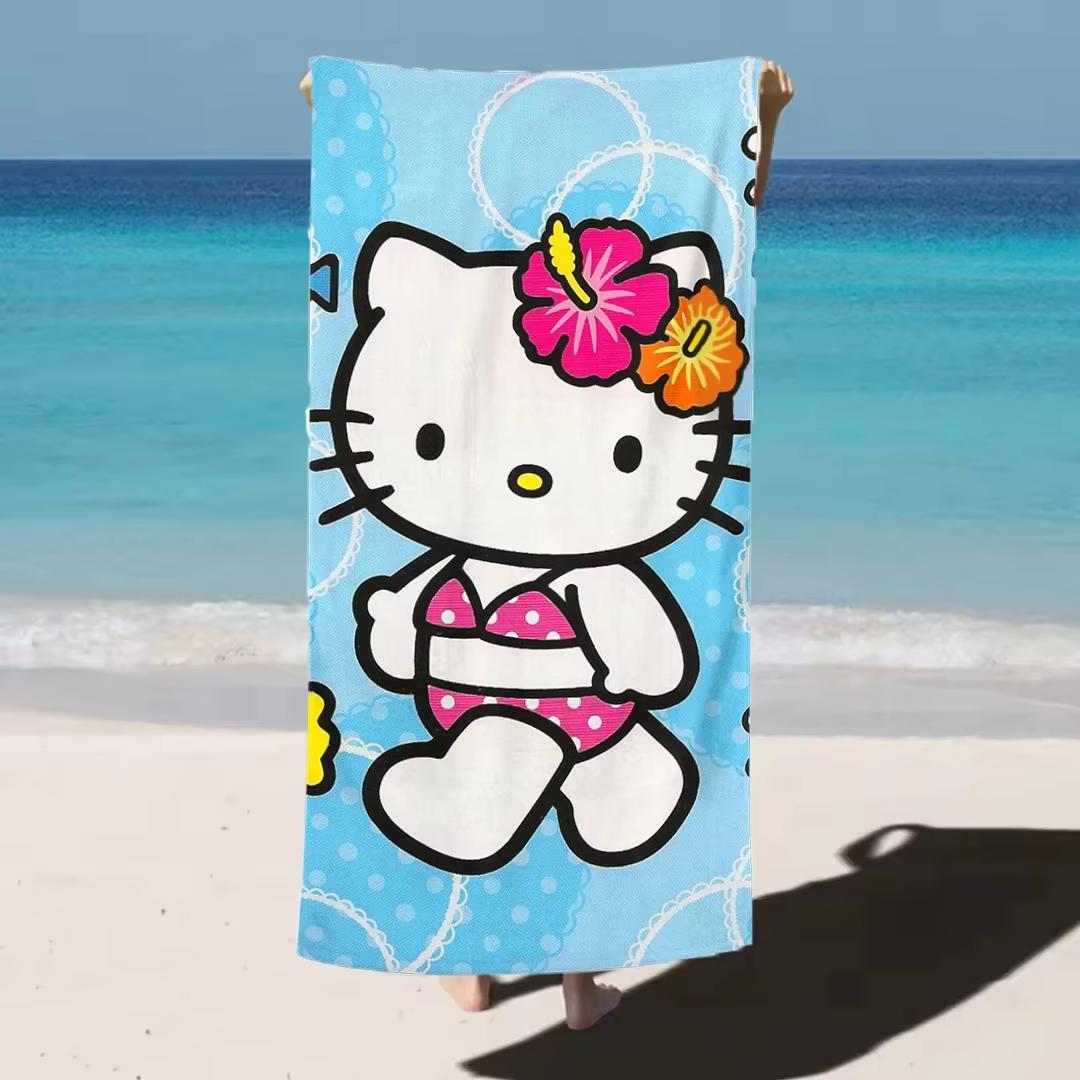 Hello Kitty Printed Beach Towel | Flat Printed Quick-Dry Portable Sports & Bath Towel for Kids, Ideal for Beach & Pool W40*H60(CM)
Hello Kitty Printed Beach Towel | Flat Printed Quick-Dry Portable Sports & Bath Towel for Kids, Ideal for Beach & Pool W40*H60(CM)