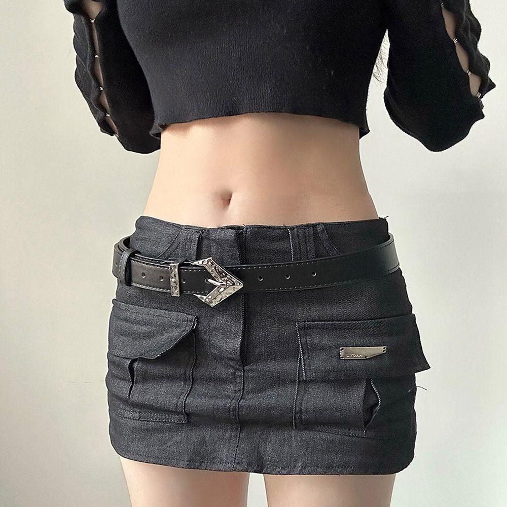 Metal Buckle PU Leather Men Waist Belts Y2K Waist Belts Women Waist Belts Korean Waistbands чёрный
Metal Buckle PU Leather Men Waist Belts Y2K Waist Belts Women Waist Belts Korean Waistbands чёрный