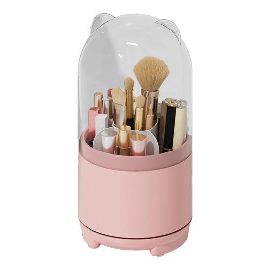 Подставка для кистей для макияжа с прозрачной крышкой, вращающийся на 360 градусов органайзер для косметики, пылезащитный органайзер для ручек для макияжа для туалетного столика, ванной комнаты, рабочего стола розовый
Подставка для кистей для макияжа с прозрачной крышкой, вращающийся на 360 градусов органайзер для косметики, пылезащитный органайзер для ручек для макияжа для туалетного столика, ванной комнаты, рабочего стола розовый