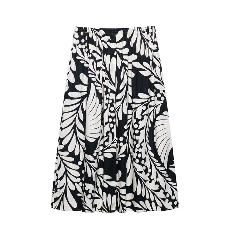 Za2025 Summer New Product Women s Clothes Vacation Style Casual Print Elastic Waist Speaker Mid-Length Skirt, Midi Skirt 1280672 Black L
Za2025 Summer New Product Women s Clothes Vacation Style Casual Print Elastic Waist Speaker Mid-Length Skirt, Midi Skirt 1280672 Black L