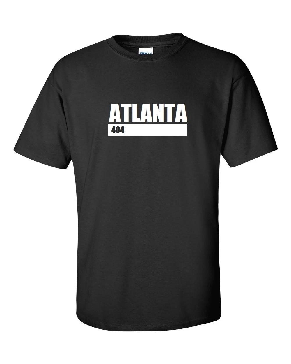 ATLANTA 404 T-Shirt Area Code The ATL Urban Georgia Black Cotton Tee Shirt S
ATLANTA 404 T-Shirt Area Code The ATL Urban Georgia Black Cotton Tee Shirt S