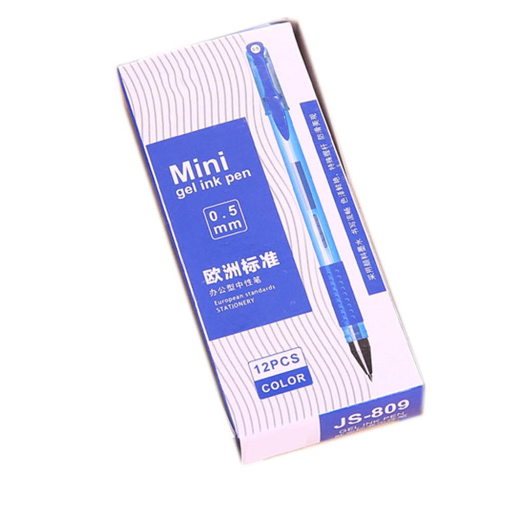 12PCS gel ink pen Roller Ball Pen 0.5 mm Blue/Black/Red Books Draw Write Pens
12PCS gel ink pen Roller Ball Pen 0.5 mm Blue/Black/Red Books Draw Write Pens