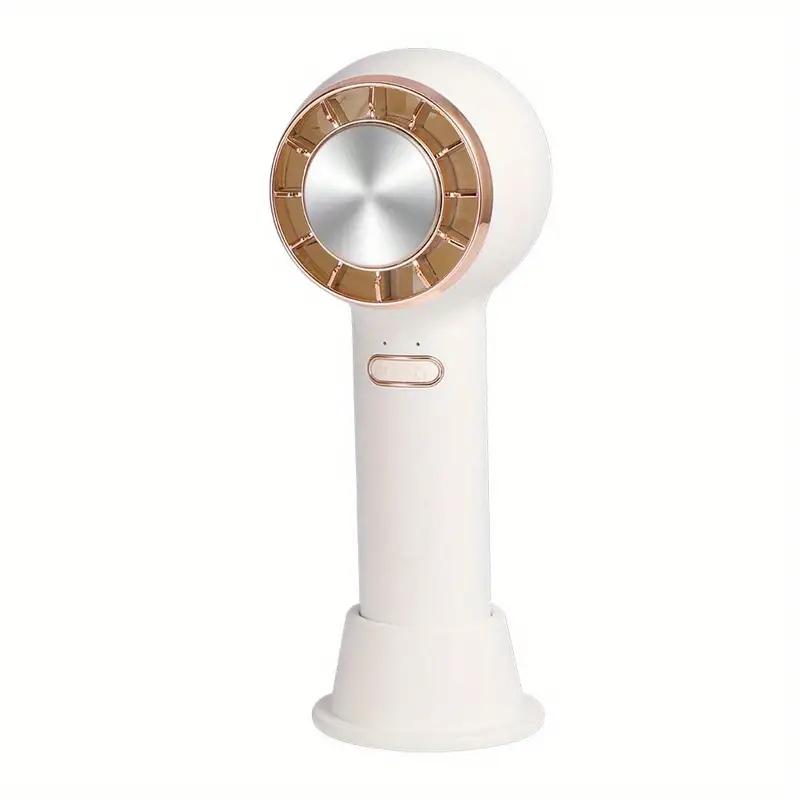 Technology Semiconductor Cooling Fans Handheld turbo fan/USB desktop fan, 3-speed small personal desktop fan mini handheld fan білий
Technology Semiconductor Cooling Fans Handheld turbo fan/USB desktop fan, 3-speed small personal desktop fan mini handheld fan білий