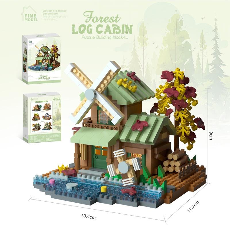 Creative Construction Blocks,Windmill Tree House,Forest Wooden House Build Construction Toys For Gifts,Puzzle Toy,Home Decoration
Creative Construction Blocks,Windmill Tree House,Forest Wooden House Build Construction Toys For Gifts,Puzzle Toy,Home Decoration