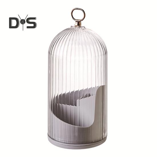 Вращающийся на 360 градусов держатель для кистей для макияжа, органайзер для столешницы, большая емкость, прозрачный пылезащитный держатель для кистей для макияжа с крышкой светло-серый
Вращающийся на 360 градусов держатель для кистей для макияжа, органайзер для столешницы, большая емкость, прозрачный пылезащитный держатель для кистей для макияжа с крышкой светло-серый