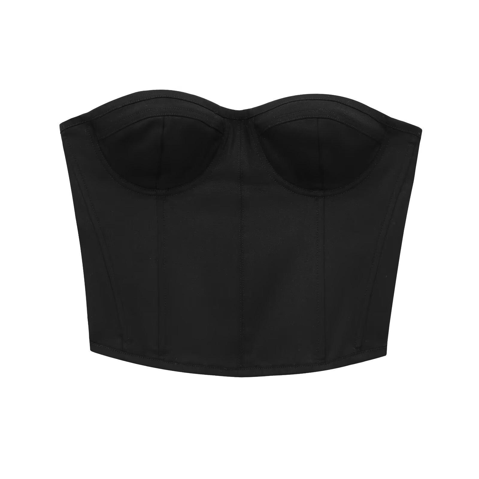 Women s Sleeveless Bustier Corset Top - Sexy European & American Style for Spring & Autumn 2025 M
Women s Sleeveless Bustier Corset Top - Sexy European & American Style for Spring & Autumn 2025 M