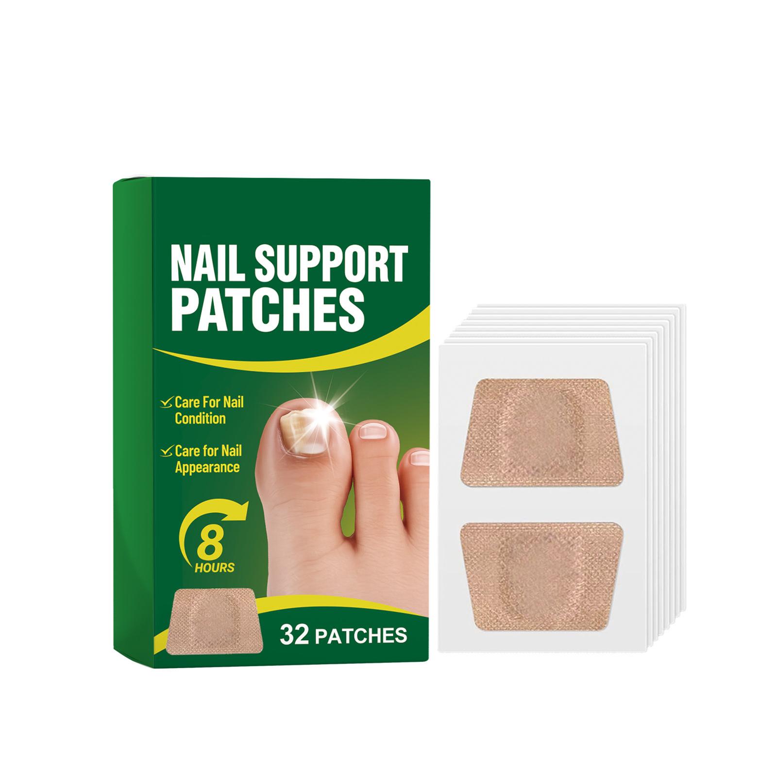 Nail Support Patches 32 Pieces for Nail Condition Care and Nail Appearance Maintenance with Extended Wear Time Suitable for Toe and Finger Nails One Size
Nail Support Patches 32 Pieces for Nail Condition Care and Nail Appearance Maintenance with Extended Wear Time Suitable for Toe and Finger Nails One Size