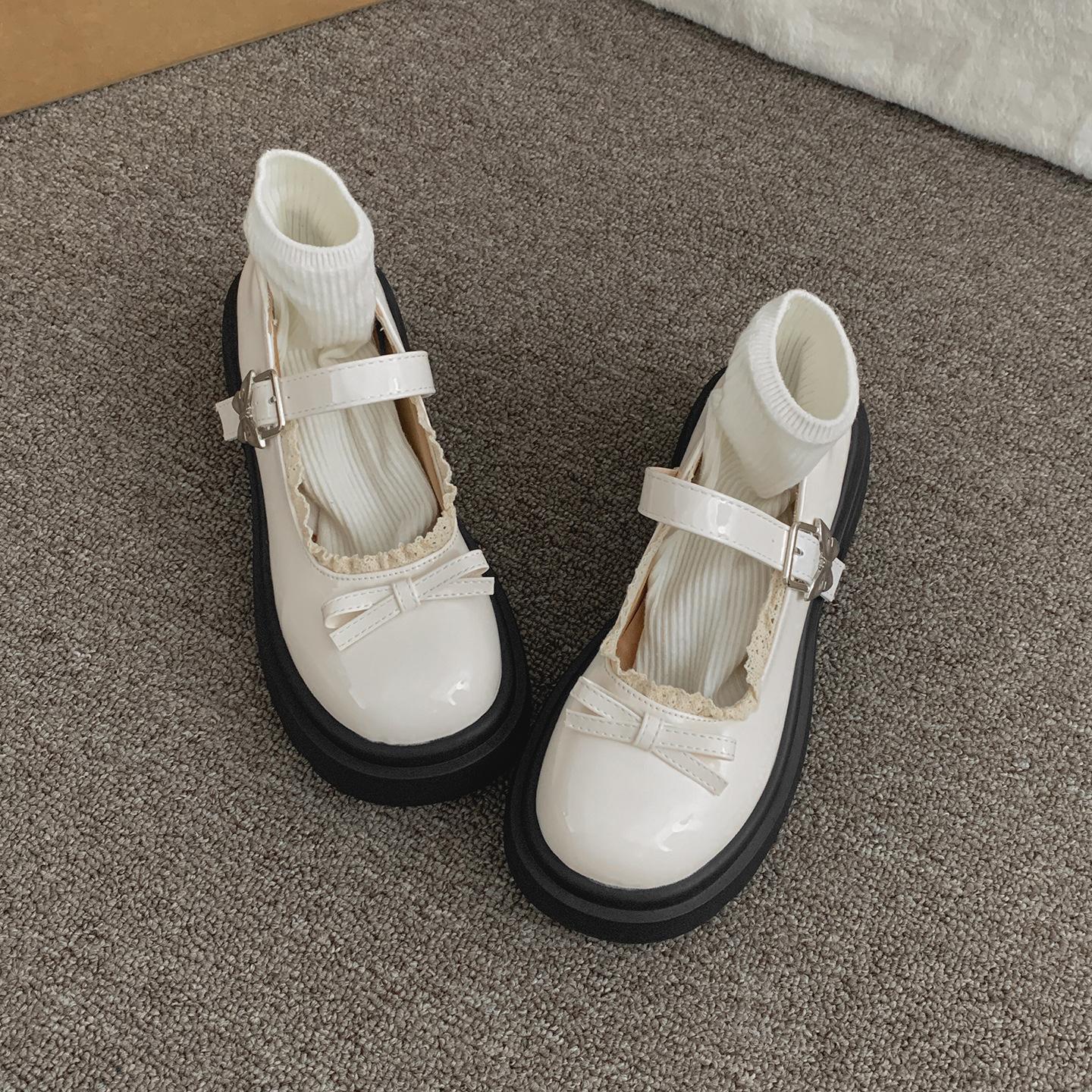 White retro high-end British platform small leather shoes women s 2025 new autumn skirt versatile Mary Jane shoes 40 бежевый
White retro high-end British platform small leather shoes women s 2025 new autumn skirt versatile Mary Jane shoes 40 бежевый
