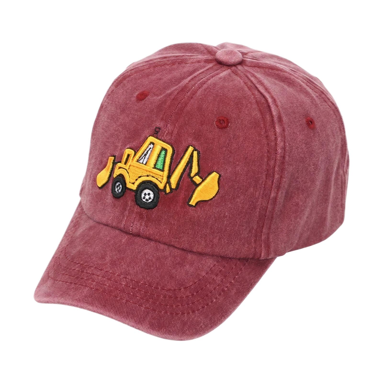 Cute Embroidered Excavator Baseball Cap For Kids, Adjustable Cotton Washed Vintage Denim Cap, Suitable For Both Boys And Girls. One Size червоний
Cute Embroidered Excavator Baseball Cap For Kids, Adjustable Cotton Washed Vintage Denim Cap, Suitable For Both Boys And Girls. One Size червоний