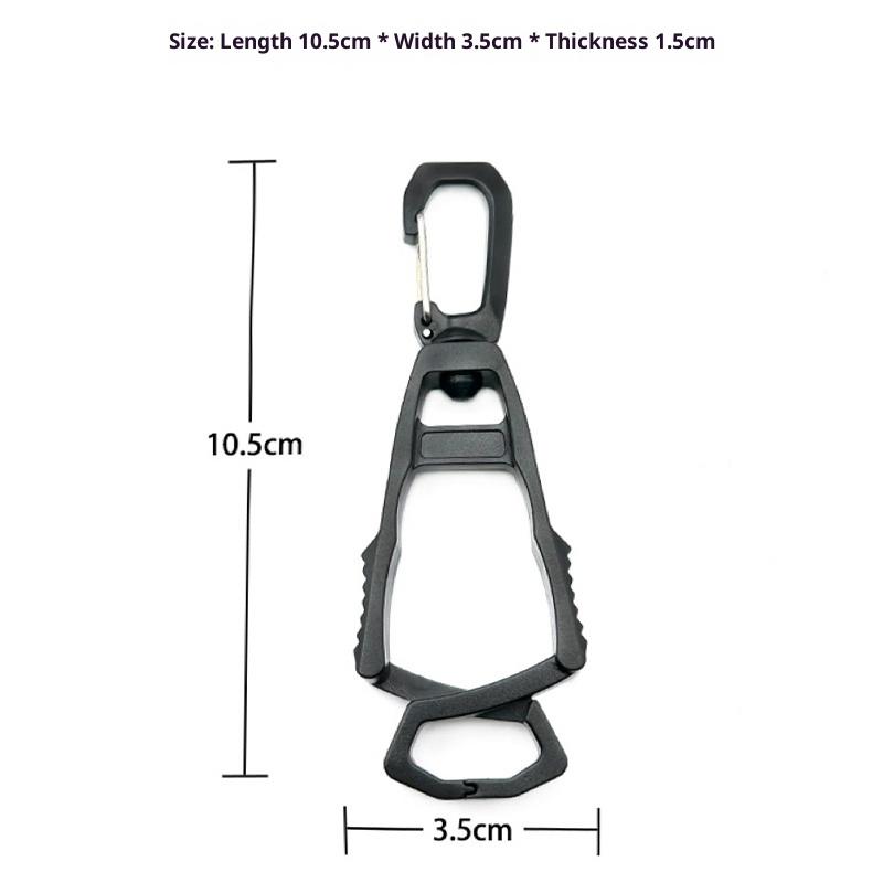 Outdoor Protective Gloves Clip Hanger Multi-Purpose Work Gloves Holder Clip Anti-Drop Glove Grabber Clip For Worker Construction one size чорний
Outdoor Protective Gloves Clip Hanger Multi-Purpose Work Gloves Holder Clip Anti-Drop Glove Grabber Clip For Worker Construction one size чорний