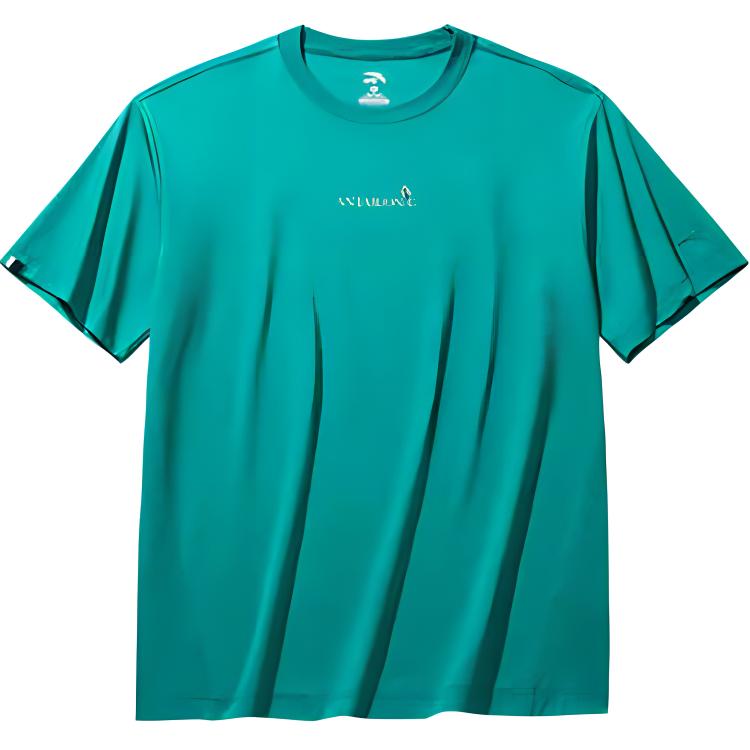Anta Comfortable Breathable Versatile Loose Short Sleeve T-Shirt Men Tops Shentuo-Green 152528102-2 2XL
Anta Comfortable Breathable Versatile Loose Short Sleeve T-Shirt Men Tops Shentuo-Green 152528102-2 2XL