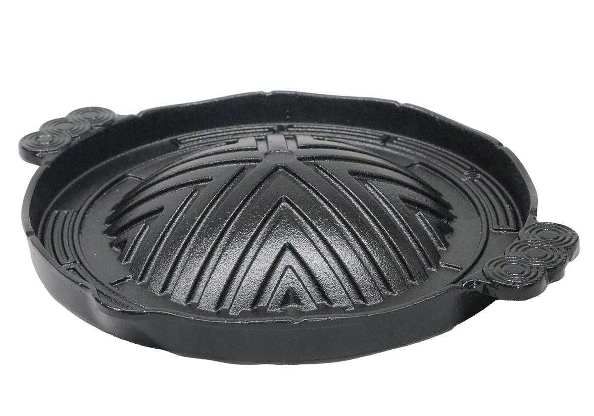 Asahi Cast Iron Genghis Khan 27cm Made in QGV11027 Pot, (H-304-20), Taiwan, чёрный
Asahi Cast Iron Genghis Khan 27cm Made in QGV11027 Pot, (H-304-20), Taiwan, чёрный