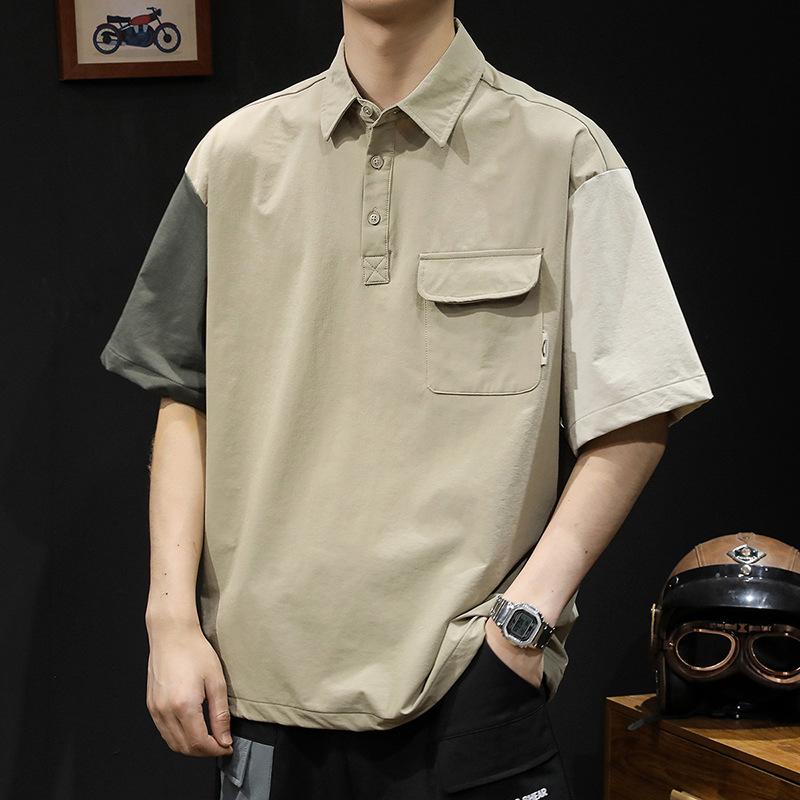 Японская быстросохнущая влагоотводящая мягкая высококачественная дышащая мужская свободная рубашка поло--Устойчивая к сминанию повседневная спортивная с коротким рукавом и отложным воротником 2XL кофейный
Японская быстросохнущая влагоотводящая мягкая высококачественная дышащая мужская свободная рубашка поло--Устойчивая к сминанию повседневная спортивная с коротким рукавом и отложным воротником 2XL кофейный
