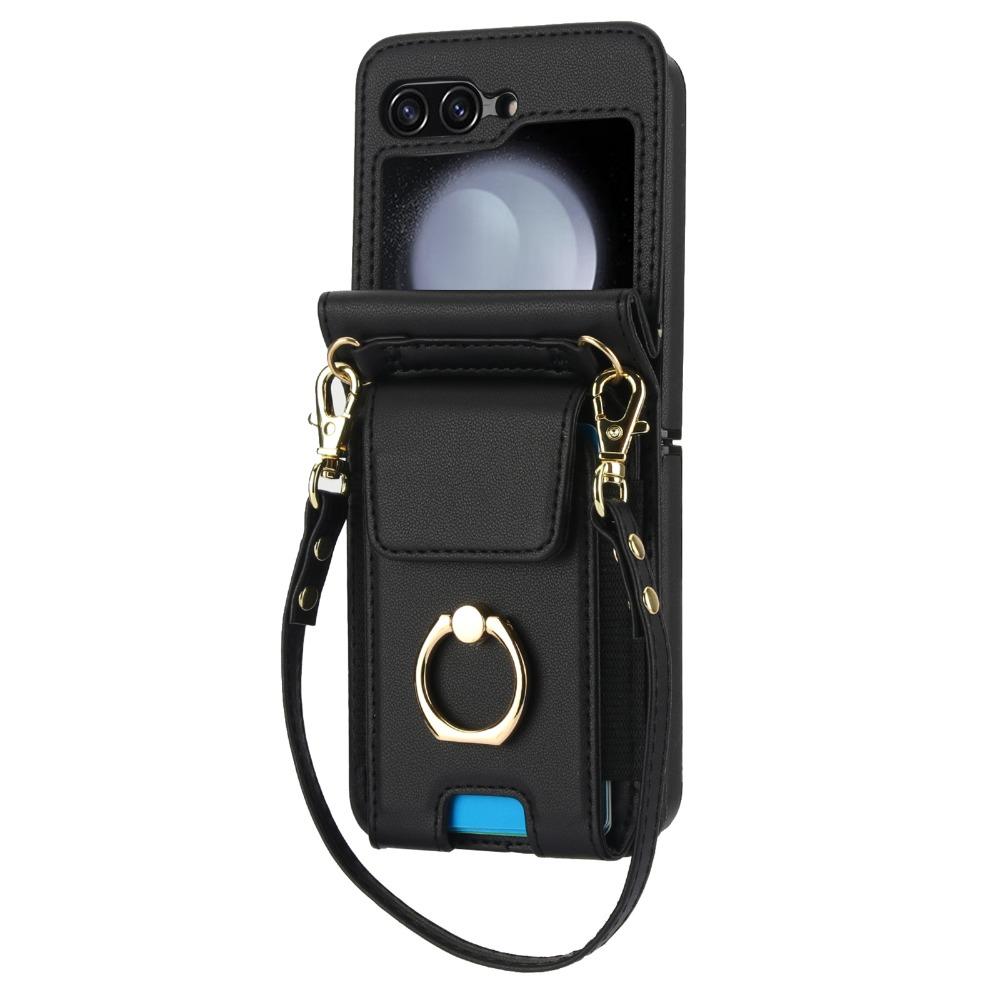Crossbody Leather Ring Wallet with Card Holder Phone Case for Samsung Galaxy Z Flip3 4 5 6 Lanyard Shockproof Protective Cover Galaxy Z Flip 5
Crossbody Leather Ring Wallet with Card Holder Phone Case for Samsung Galaxy Z Flip3 4 5 6 Lanyard Shockproof Protective Cover Galaxy Z Flip 5