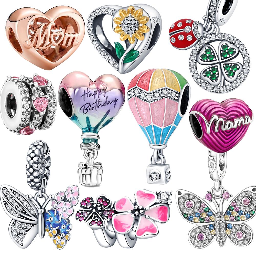 Mother S Day New Charm Of 925 Happy Birthday Air Balloon Charm Fit Bracelet Triple Halo Heart Charms
Mother S Day New Charm Of 925 Happy Birthday Air Balloon Charm Fit Bracelet Triple Halo Heart Charms