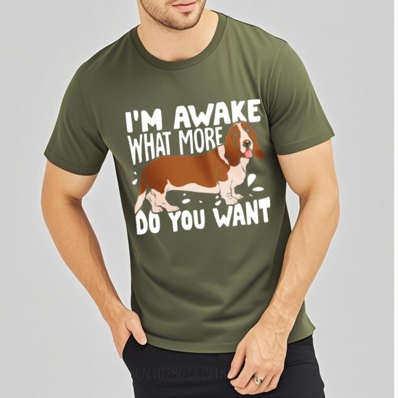 Everyday Tee Adult For man Crew Neck tshirt Im Awake What More Do You Want Basset Hound Stylish For her tees Quick Dry Shirt 4XL
Everyday Tee Adult For man Crew Neck tshirt Im Awake What More Do You Want Basset Hound Stylish For her tees Quick Dry Shirt 4XL