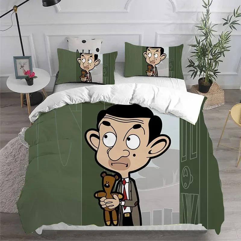 3D Mr. Анімаційний серіал Містер Бін Постільна білизна Ковдра Покривало Підковдра Наволочки Комплекти Текстиль для спальні EU Double 200x200cm
3D Mr. Анімаційний серіал Містер Бін Постільна білизна Ковдра Покривало Підковдра Наволочки Комплекти Текстиль для спальні EU Double 200x200cm