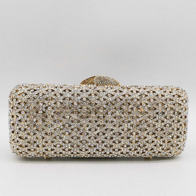 Boutique De FGG Elegant Women Diamond Box Clutch Evening Minaudiere Bags Formal Dinner Handbags and Purses Bridal Crystal Bag Small Clutch
Boutique De FGG Elegant Women Diamond Box Clutch Evening Minaudiere Bags Formal Dinner Handbags and Purses Bridal Crystal Bag Small Clutch