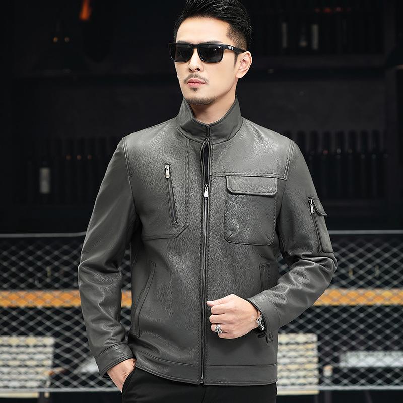 Весенняя новая куртка из натуральной кожи, мужская куртка из овчины, мотоциклетная куртка в деловом корейском стиле для мужчин 5XL
Весенняя новая куртка из натуральной кожи, мужская куртка из овчины, мотоциклетная куртка в деловом корейском стиле для мужчин 5XL
