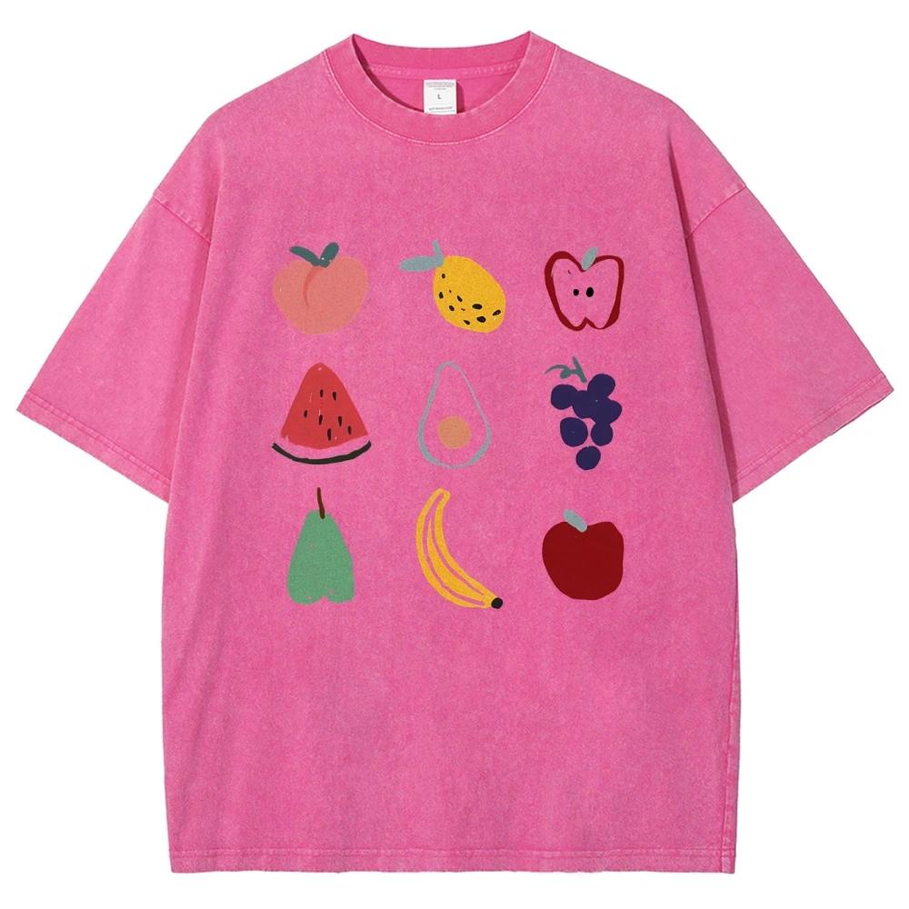 Summer Leisure 100% Cotton T-shirt with Fruit Paradise Print Women And Men T-shirt 3XL
Summer Leisure 100% Cotton T-shirt with Fruit Paradise Print Women And Men T-shirt 3XL