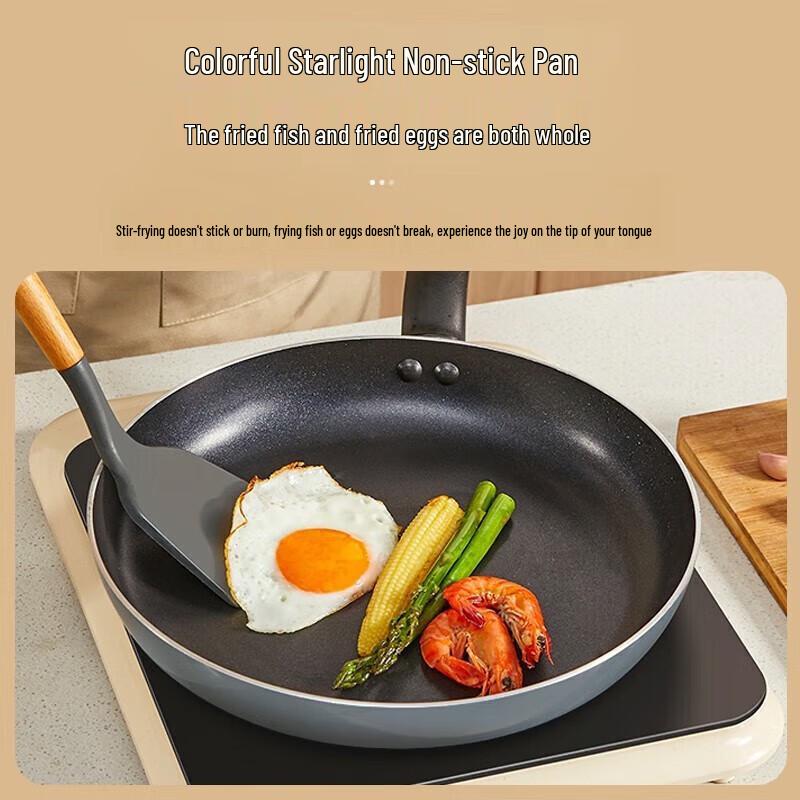 Supor Colorful 28cm Non-Stick Frying Pan with Lid
Supor Colorful 28cm Non-Stick Frying Pan with Lid