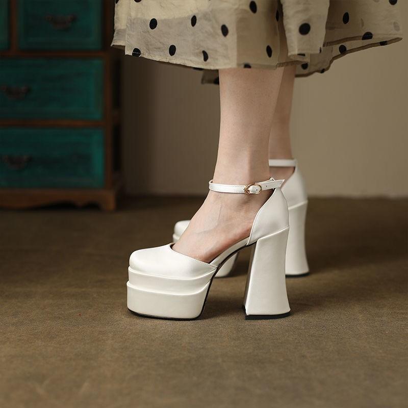 Mary Jane Shoes Women s 2026 Super High Heel Block Heel Platform One Strap Pump Shoes 40
Mary Jane Shoes Women s 2026 Super High Heel Block Heel Platform One Strap Pump Shoes 40