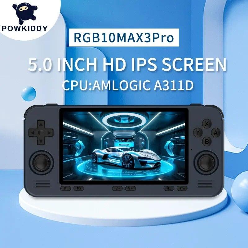 POWKIDDY RGB10 MAX3 Pro Ретро Карманный 854*480 5-дюймовый Ips-экран Amlogic A311D Ручная игровая консоль с открытым исходным кодом Детские подарки
POWKIDDY RGB10 MAX3 Pro Ретро Карманный 854*480 5-дюймовый Ips-экран Amlogic A311D Ручная игровая консоль с открытым исходным кодом Детские подарки