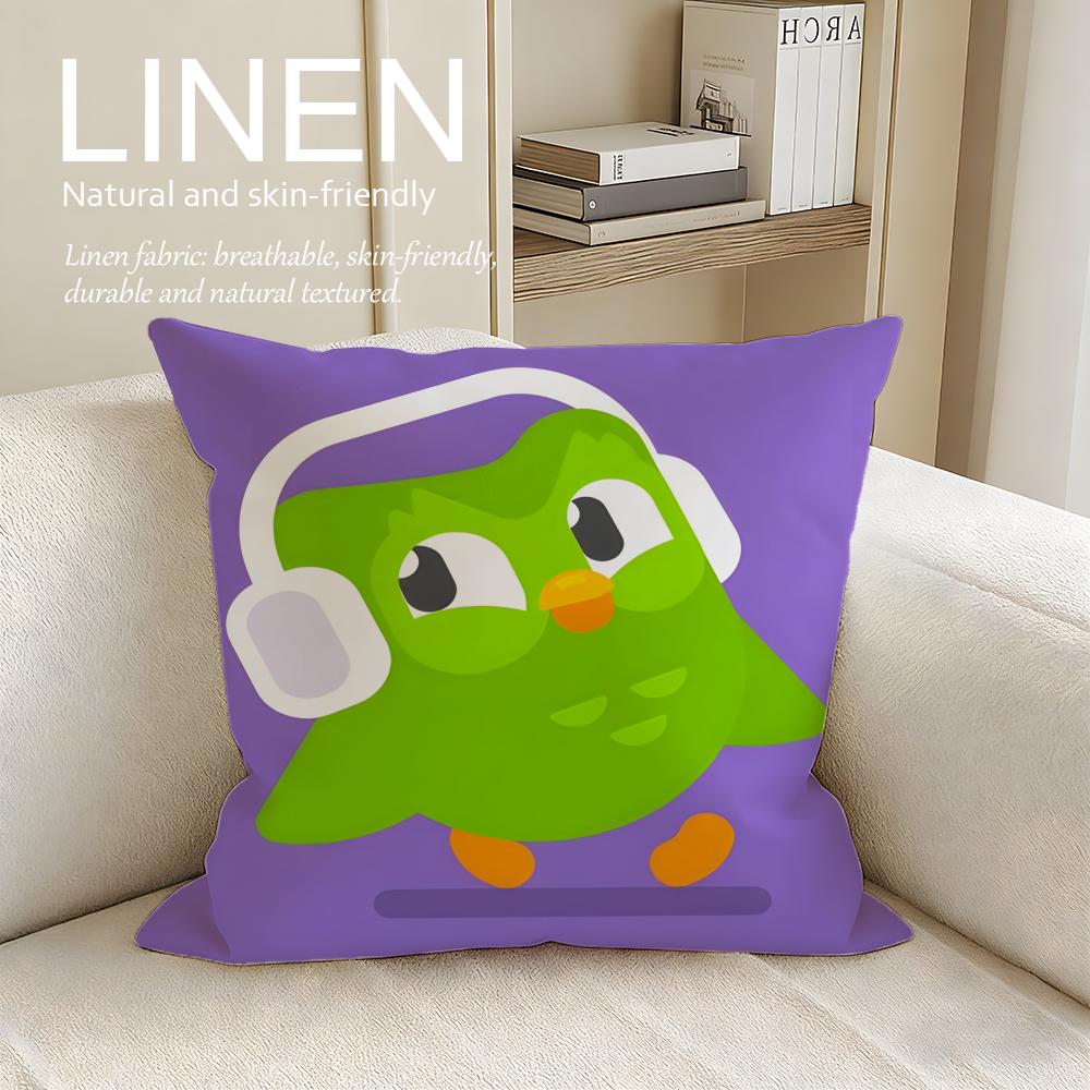 Game Duolinggo Cushion Cover Pillowcase Set Pcs x x Breathable Washable Sofa Cushion Cover 30X30cm
Game Duolinggo Cushion Cover Pillowcase Set Pcs x x Breathable Washable Sofa Cushion Cover 30X30cm
