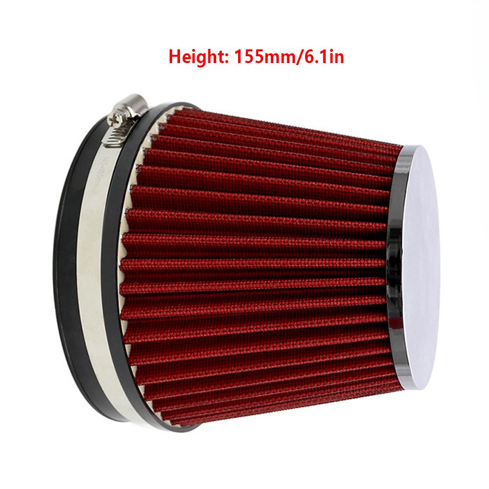 Cone Air Filter 152mm/6in Non-Woven Fabric Red Cold Air Intake Cone Filter 155mm
Cone Air Filter 152mm/6in Non-Woven Fabric Red Cold Air Intake Cone Filter 155mm