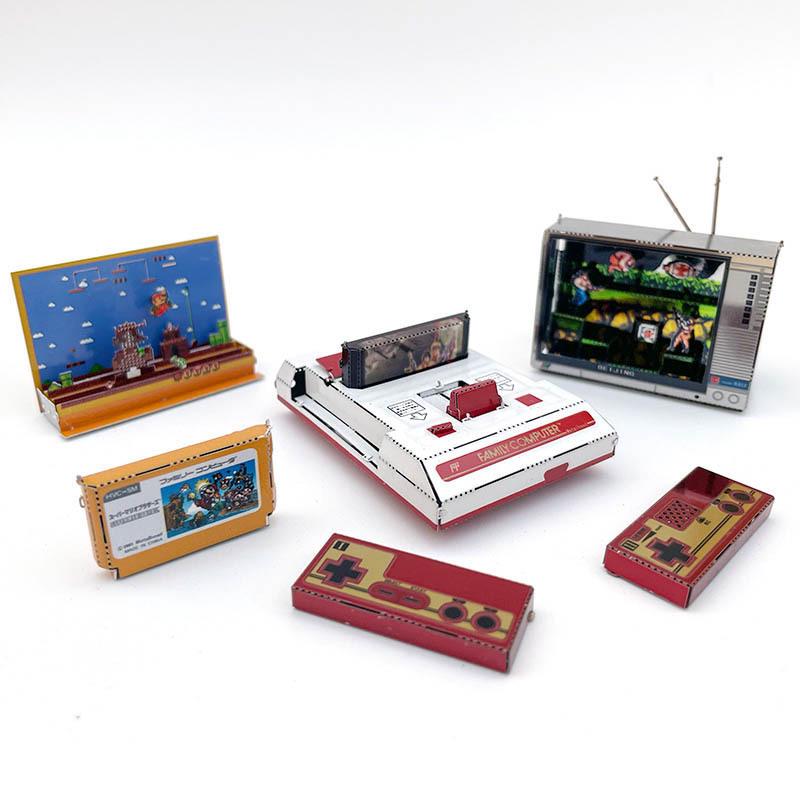 Ретро Famicom DIY 3D Металевий Пазл Іграшка: Стереоскопічний, Ностальгічний, Збірка без клею
Ретро Famicom DIY 3D Металевий Пазл Іграшка: Стереоскопічний, Ностальгічний, Збірка без клею