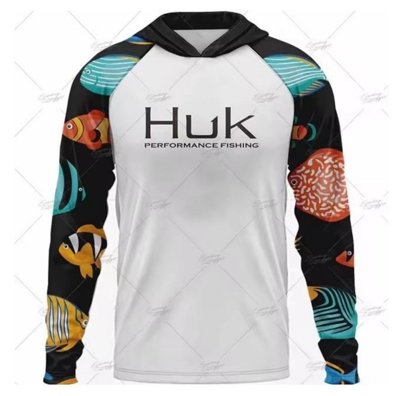 HUK Men s Outdoor Sports Long-Sleeved Hoded Fishing Wear Lightweight Sun-Protection UPF+50 Luya Fish 6XL
HUK Men s Outdoor Sports Long-Sleeved Hoded Fishing Wear Lightweight Sun-Protection UPF+50 Luya Fish 6XL