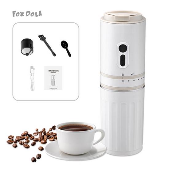 FOX DOLA Portable Coffee Maker with Grinder - Travel Tumbler Model Standard
FOX DOLA Portable Coffee Maker with Grinder - Travel Tumbler Model Standard