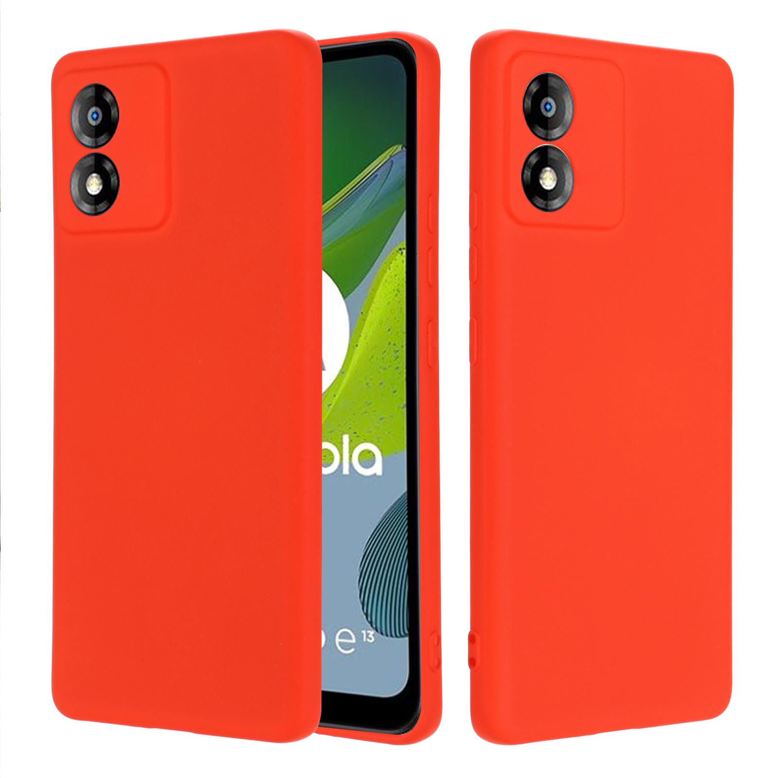 For Motorola Moto E13 4G Anti-Dust Phone Case Liquid Silicone Soft Lining Phone Cover Shell with Strap Red
For Motorola Moto E13 4G Anti-Dust Phone Case Liquid Silicone Soft Lining Phone Cover Shell with Strap Red