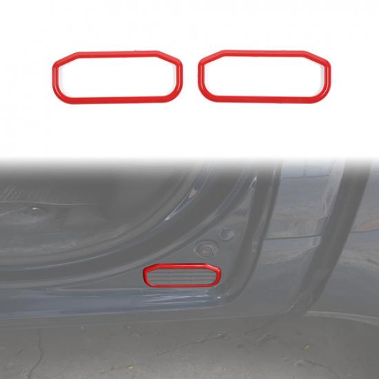 2pcs Red Rear Door Air Exhaust Vent Cover Trim Frame for Dodge Ram 1500 2010-17
2pcs Red Rear Door Air Exhaust Vent Cover Trim Frame for Dodge Ram 1500 2010-17