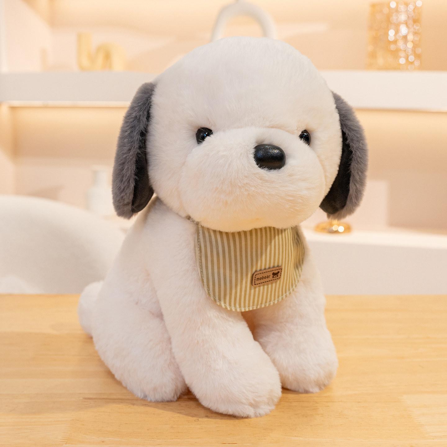 Милая сидящая кукла-щенок, плюшевая игрушка, кукла-мишка-собачка, детский компаньон, успокаивающая кукла 22cm(0.2kg) белый
Милая сидящая кукла-щенок, плюшевая игрушка, кукла-мишка-собачка, детский компаньон, успокаивающая кукла 22cm(0.2kg) белый