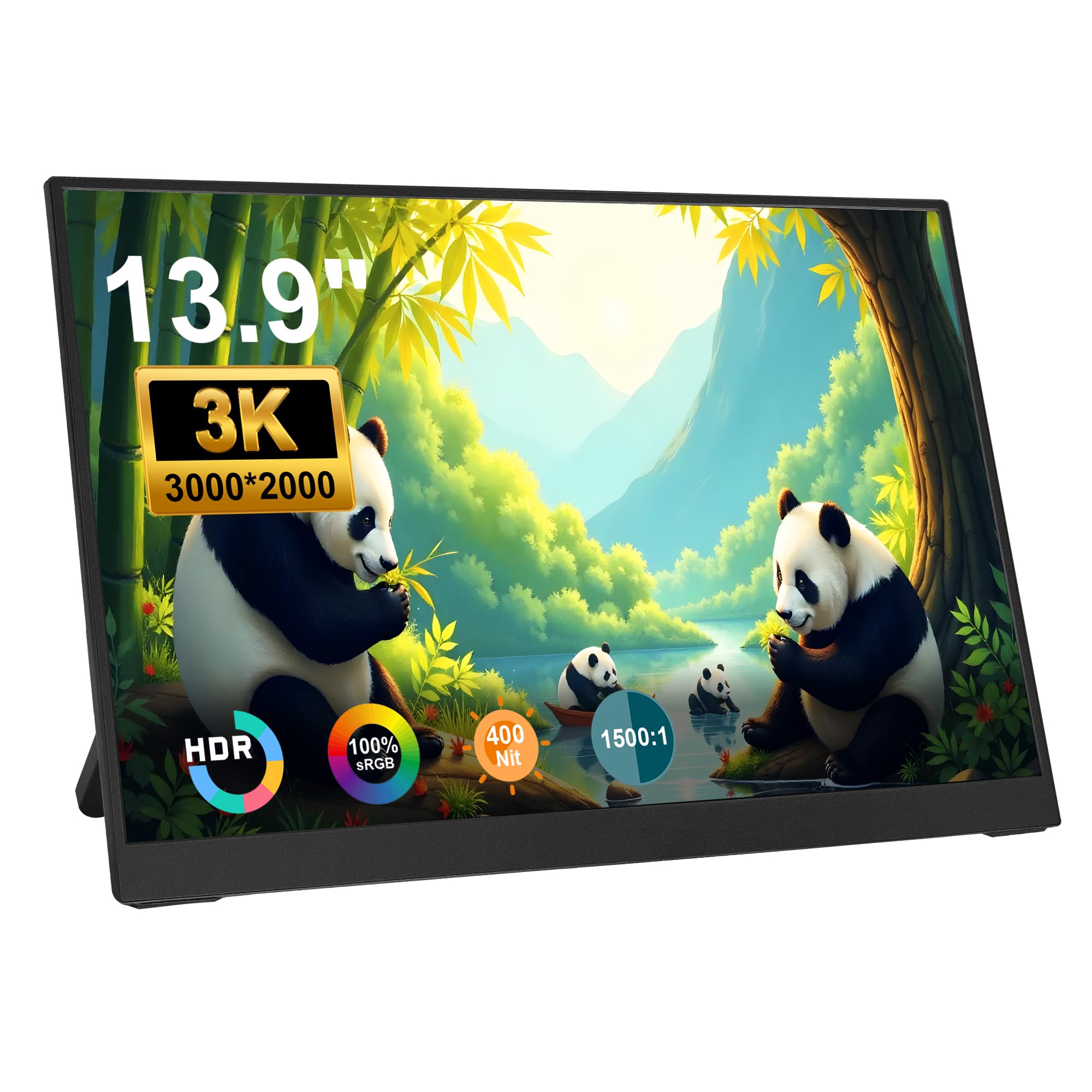 Scnsuptp Mobile Portable Resolution and Compact and for Game High Brightness Matte IPS Wide Monitor, 13.9 Monitor, 30002000 Anti-glare Screen,
Scnsuptp Mobile Portable Resolution and Compact and for Game High Brightness Matte IPS Wide Monitor, 13.9 Monitor, 30002000 Anti-glare Screen,