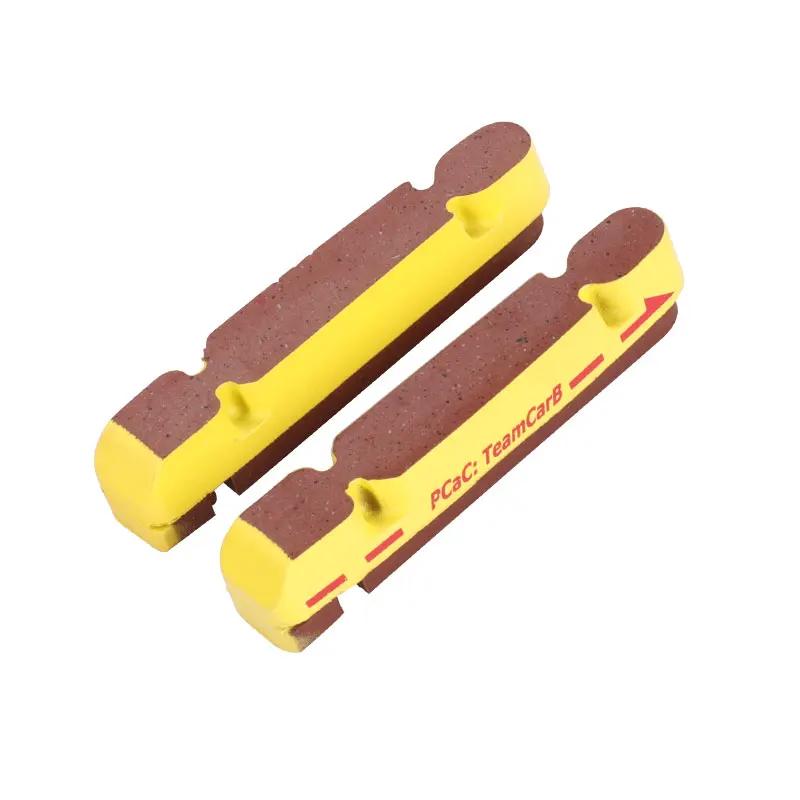 Deemout Quality Brake Pads for Carbon Wheel Rims Road Bike Caliper Braking Inserts Block for Carbon Wheelset Heat Dissipation 1 Pair
Deemout Quality Brake Pads for Carbon Wheel Rims Road Bike Caliper Braking Inserts Block for Carbon Wheelset Heat Dissipation 1 Pair