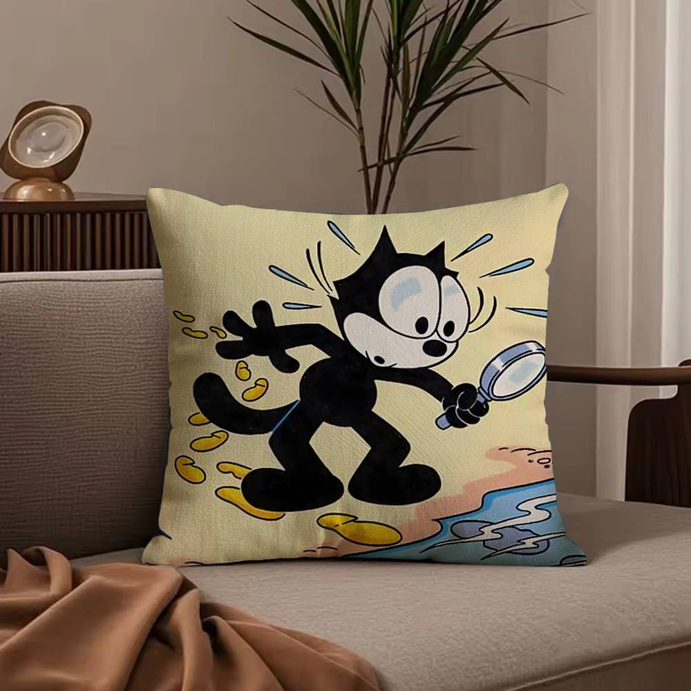 F-Felix The Cat Exquisite Pillow Case Anti-dustmite Pillowcase Invisible zipper silky short plush Sofa cushion cover 30X30cm
F-Felix The Cat Exquisite Pillow Case Anti-dustmite Pillowcase Invisible zipper silky short plush Sofa cushion cover 30X30cm