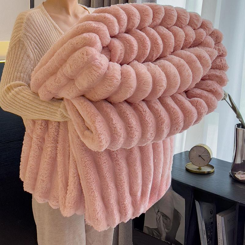 Теплое одеяло с флисовым одеялом Фланелевая толстая простыня 150cm * 200cm розовый
Теплое одеяло с флисовым одеялом Фланелевая толстая простыня 150cm * 200cm розовый