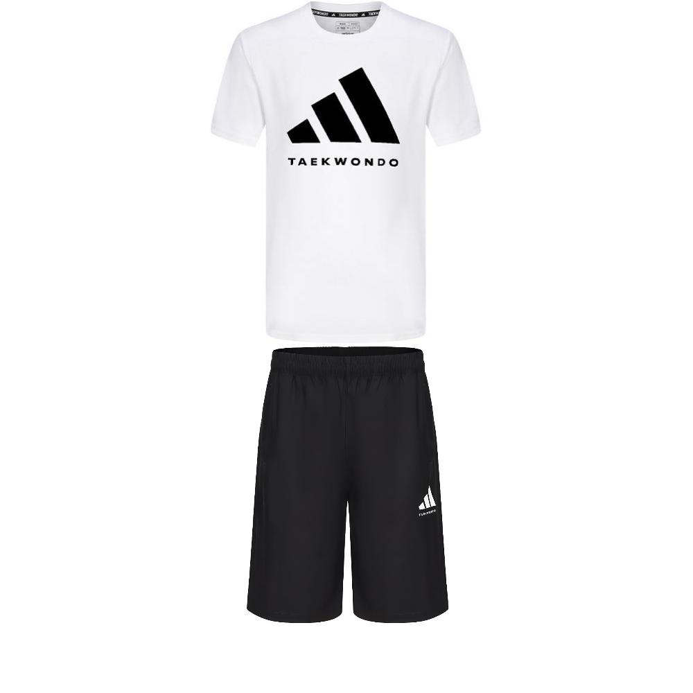 Adidas Taekwondo Breathable Pullover Round Neck Short Sleeve T-Shirt Simple Fashion Lace-Up Shorts Casual Sports Suit ADICLTS24TKP-WB+S21ATMSH3T-BW L
Adidas Taekwondo Breathable Pullover Round Neck Short Sleeve T-Shirt Simple Fashion Lace-Up Shorts Casual Sports Suit ADICLTS24TKP-WB+S21ATMSH3T-BW L