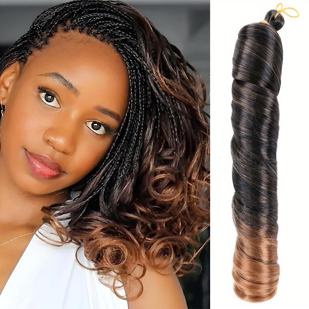 MISS WIG Synthetic Long Curly Braiding Hair Extensions Loose Curly Wave Braiding Hair Nature Black Crochet Spanish For Women Wear 55cm
MISS WIG Synthetic Long Curly Braiding Hair Extensions Loose Curly Wave Braiding Hair Nature Black Crochet Spanish For Women Wear 55cm