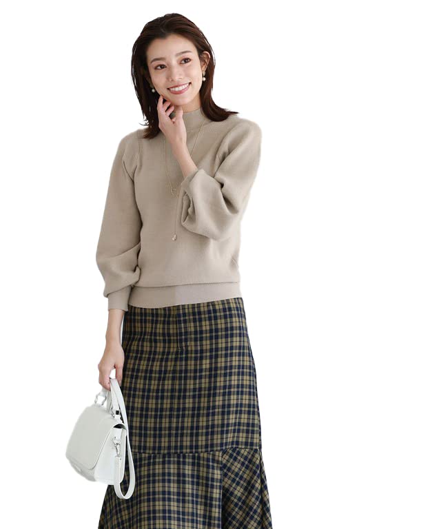 Pierrot Gold Button Puff Sleeve Knit Sweater with Volume Sleeves and Rayon High Neck Women s Blend, (L, Beige) бежевый
Pierrot Gold Button Puff Sleeve Knit Sweater with Volume Sleeves and Rayon High Neck Women s Blend, (L, Beige) бежевый