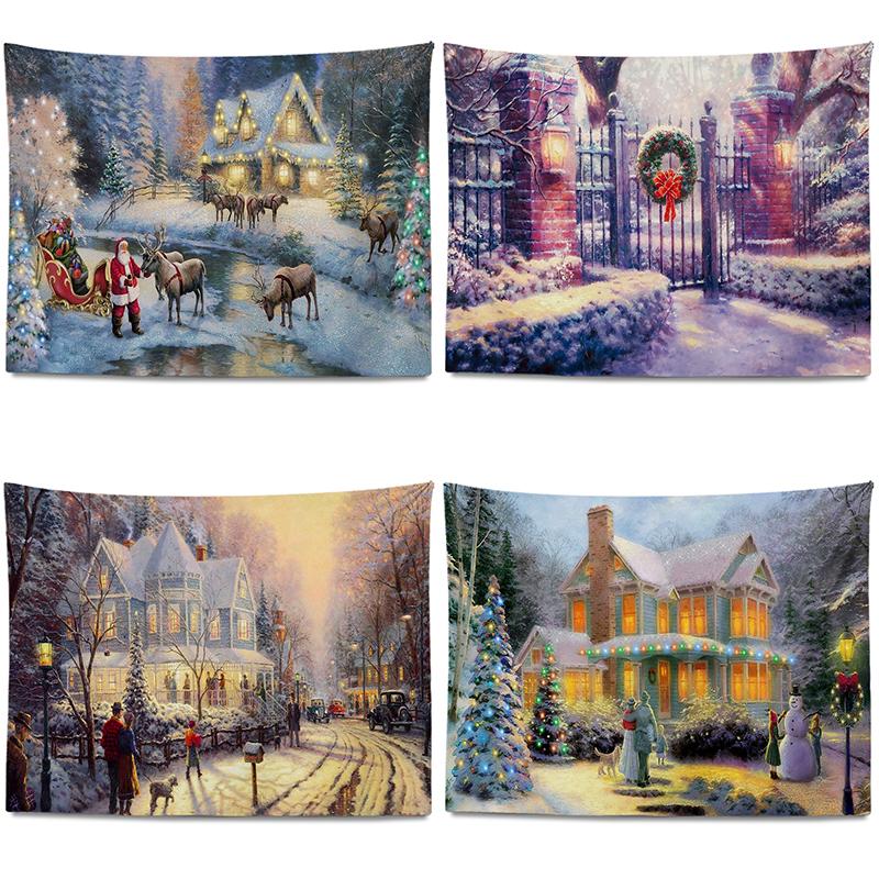 Christmas scene decoration tapestry wall hanging wall art decoration room dormitory living room bedroom home decoration
Christmas scene decoration tapestry wall hanging wall art decoration room dormitory living room bedroom home decoration
