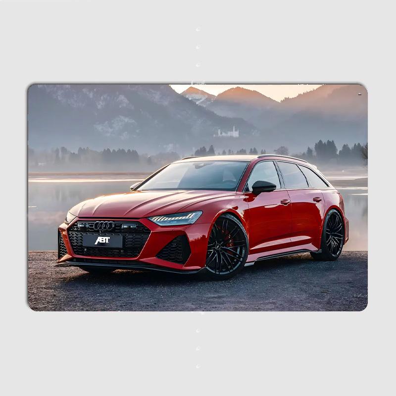 Quattro RS6 ABT Red Sports Car Posters Retro Metal Poster Sign Garage Club Bar Indoor Wall Posters Room Decoration Home Decor 7.9x11.8In(20x30cm)
Quattro RS6 ABT Red Sports Car Posters Retro Metal Poster Sign Garage Club Bar Indoor Wall Posters Room Decoration Home Decor 7.9x11.8In(20x30cm)