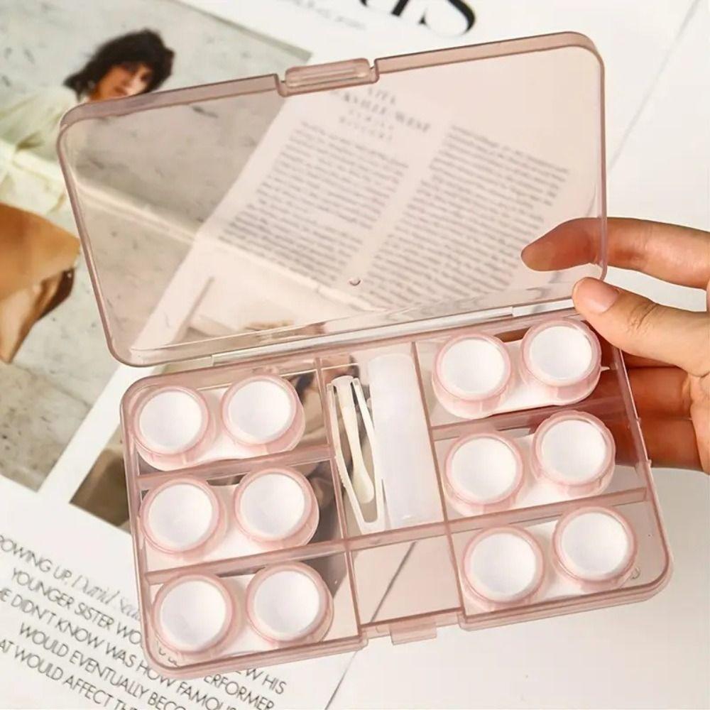 Organizer Box Multi-Pair Contact Lens Storage Case Large Capacity Contact Lens Container Girl
Organizer Box Multi-Pair Contact Lens Storage Case Large Capacity Contact Lens Container Girl