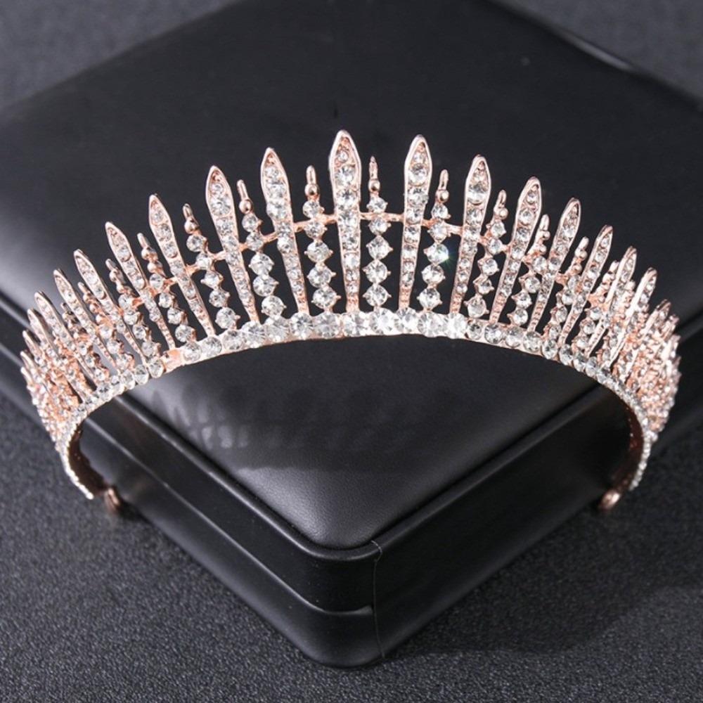 Rhonestone Bridal Crown Crystal Bridal Wedding Headwear Luxury Crown Hairband Women Headpiece розовый
Rhonestone Bridal Crown Crystal Bridal Wedding Headwear Luxury Crown Hairband Women Headpiece розовый