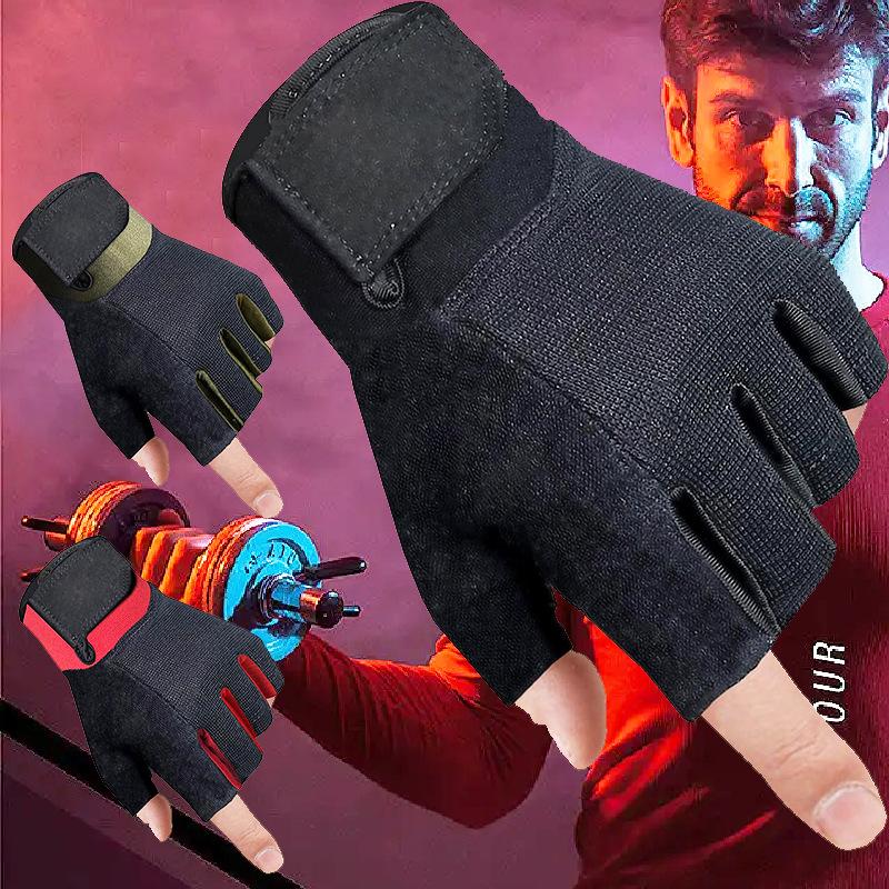 Sports half finger dumbbell equipment, anti-skid and breathable training, weight lifting and palm protection XL червоний
Sports half finger dumbbell equipment, anti-skid and breathable training, weight lifting and palm protection XL червоний