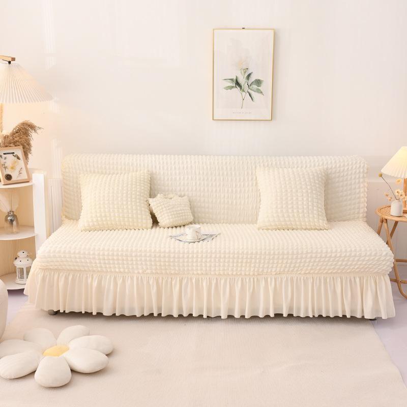 Foldable Sofa Cover Sofa Slipcover Stretch Bean Bag Foldable Fabric All Wrapped Simple Single All Year Round High-End Factory Wax White (bubble sofa bed) Small size (120-150cm)
Foldable Sofa Cover Sofa Slipcover Stretch Bean Bag Foldable Fabric All Wrapped Simple Single All Year Round High-End Factory Wax White (bubble sofa bed) Small size (120-150cm)