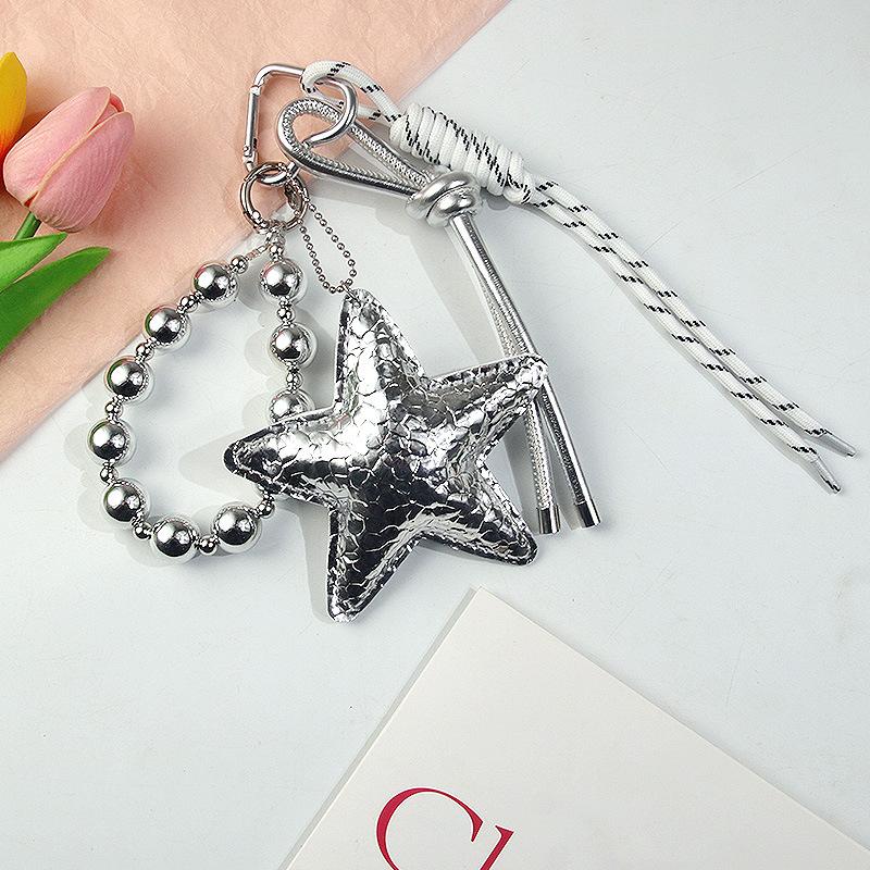 Fashion Star Keychain Pendant Simple Pentagram Car Keychain For Women Girls Sweet Bag Charm Handbag Hanging Decoration Gifts A3
Fashion Star Keychain Pendant Simple Pentagram Car Keychain For Women Girls Sweet Bag Charm Handbag Hanging Decoration Gifts A3